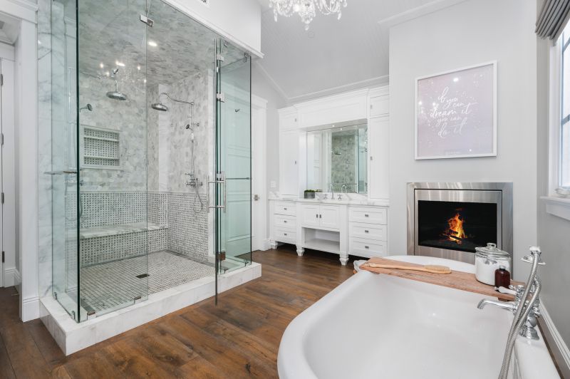 Spacious Master Bath with Walk-In Shower